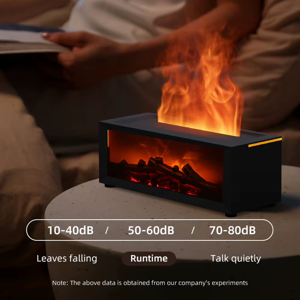 Humidificador de Aire Creativo en Forma de Chimenea